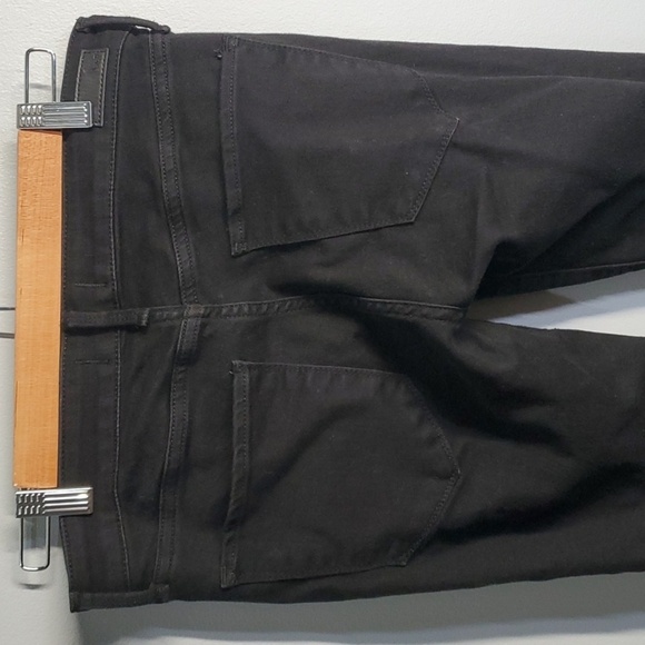 Abercrombie & Fitch jeans women's size 6 black Harper super skinny destroyed - Picture 10 of 11